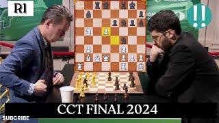 3 BRILLIANT MOVES!  Sergey Erenburg vs Alireza Firouzja | World Rapid Chess 2024