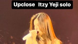 Upclose Itzy Yeji FanCam 1st concert world tour (manila) 4K 60fps