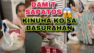 Dumpster diving Damit Sapatos nakuha ko sa Basurahan