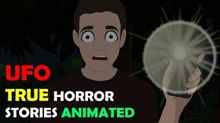 3 TRUE UFO HORROR STORIES ANIMATED