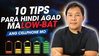 PAANO HINDI AGAD MALOW-BAT ANG CELLPHONE MO