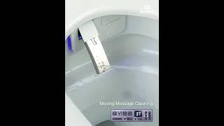 Senitap of Fully Automatic Toilet with Touch Free.