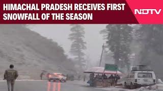 Himachal Snowfall | Himachal Turns Winter Wonderland With Season’s First Snowfall