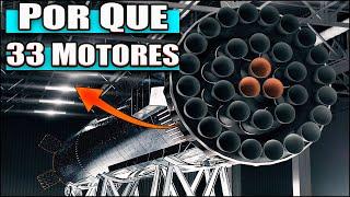 Por que o Starship Usa TANTOS Motores Raptor ?