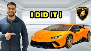 I BOUGHT A LAMBORGHINI HURACAN PERFORMANTE MY DREAM CAR