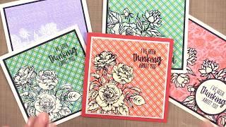 Bleached Backgrounds with Gina K Designs