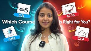 CA, ACCA, CFA, CMA or CPA | Which Course is Right for You ?