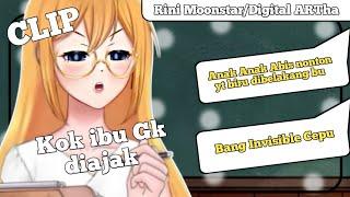 Ibu Gurunya Pingin Diajak Nonton Yt Biru【Rini Moonstar/Digital ARTha】