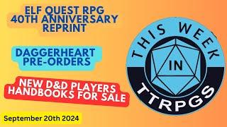 This Week in TTRPG (September 20th, 2024)