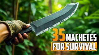 35 Mightiest Machetes for Survival & Self Defense