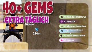 40+ GRATIS GEMS EXTRA TÄGLICH  STAR EQUESTRIAN