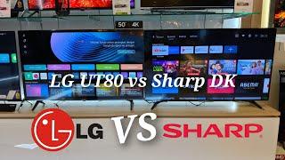 COMPARE LG 50UT80 vs SHARP 50DK1I ‼️