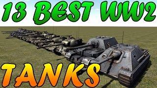 Men of War Assault Squad 2 - 13 WW2 Best Tanks Battle - Editor Scenario #41