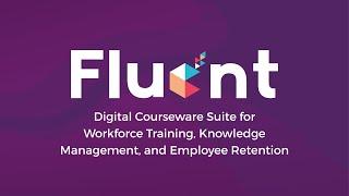 Digital courseware for workforce training, knowledge management, and employee retention for BFSI