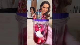 Malaika Arora's SECRET Morning Juice Recipe For GLOWING Skin! #shorts #easyrecipe