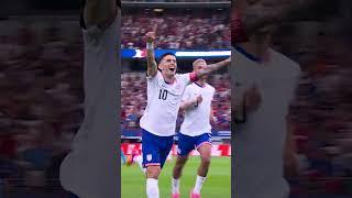 Christian Pulisic Scores USA's FIRST GOAL of Copa América 2024!  #soccer #copa #usa