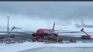 Live Nuuk Airport Tuukkaq departur 29/11-2024