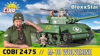 COBI® 2475  M-10 WOLVERINE First Tank Destroyer US-Army ▶️ REVIEW & HISTORY  BloxxStar ️ 4K