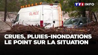 Crues, pluies-inondations : quatre départements en vigilance rouge