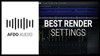 BEST MP3 Render Settings! (FL Studio)