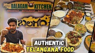  Authentic Telangana Ragi Sangati Natu Kodi Pulusu  | Balagam Kitchen #foodie #Telangana