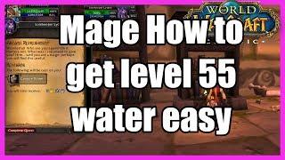 How to get the Mage Quest for Conjure Water Rank 7, WoW Classic Arcane Refreshment