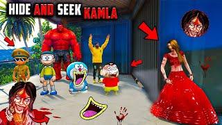 GTA 5 : HIDE AND SEEK WITH KAMLA BUT | SHAHIN SHZ    #shinchangta5 #shinchanandfranklin #gta5mods