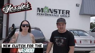 We picked up a Monster Clutch for the NASROD!