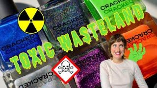 Cracked Polish Toxic Wasteland Nail Polish Swatches & Review