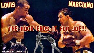 Rocky Marciano vs Joe Louis 1080p 60fps (1951)