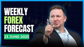 Forex Weekly Forecast & Trading Strategy | June 23–27, 2025 | EURUSD, GBPUSD, USDJPY, GOLD (XAU/USD)