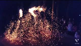 FIRE DANCE at Aao Nang Beach, KRABI, Thailand. #thailand #firedancing