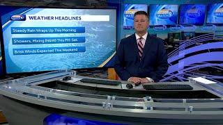 Video: Occasional showers possible