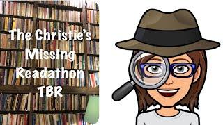 The Christie's Missing Readathon TBR | December 2021 TBR