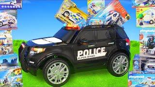 Voiture de police pour enfants