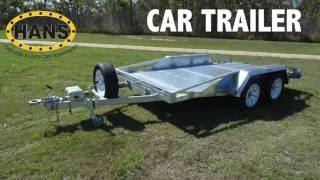 Car Trailers for Sale - New and Custom Made - Brisbane, Queensland - Hans Trailers