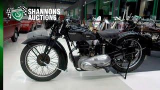 1939 Triumph 6S 600SV (Solo) Motorcycle - 2021 Shannons Summer Timed Online Auction