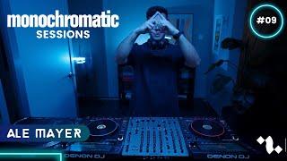 Techno Peak Time  DJ Set 2024  l Ale Mayer l Monochromatic #9