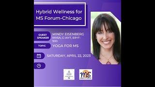 Yoga for MS at the Chicago Wellness for MS Forum