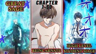 Chapter 1-50 | He Reincarnated with 99990000 Attribute Points To Save Humanity | Manhwa Recap |