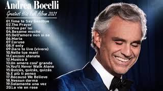 Andrea Bocelli Greatest Hits   Andrea Bocelli Né Songs Playlist 2021