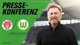 RE-LIVE | Pressekonferenz mit Hasenhüttl vor St. Pauli - Wolfsburg | Bundesliga