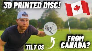 3D PRINTED DISC.. A More Stable Zone OS? // Grassland Discs Chickadee Review