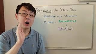 Lincoln Douglas Debate 2.1 The Resolution