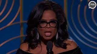 Oprah gives powerful #MeToo speech at Golden Globes