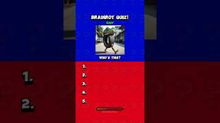 Guess The Brainrot Quiz (part 2) #italianbrainrot #brainrot #challenge