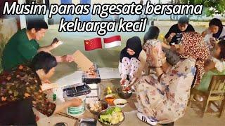 BBQ BERSAMA KELUARGA KECILKU DI CHINA #mixmarried #china #indonesia #vlog