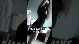 Do u want to know how I lose 11KG and 7.5% body fat? ｜减脂｜减肥｜瘦身