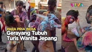 Turis Jepang Digerayangi Pria India, Pelaku 'Cium Lantai Penjara'