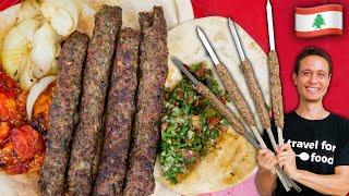 Lebanese Street Food  Kofta Kebab Recipe!! | Street Food At Home Ep. 4